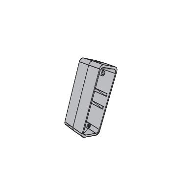 narrow profile door actuator mounting box steel|LCN 8310.